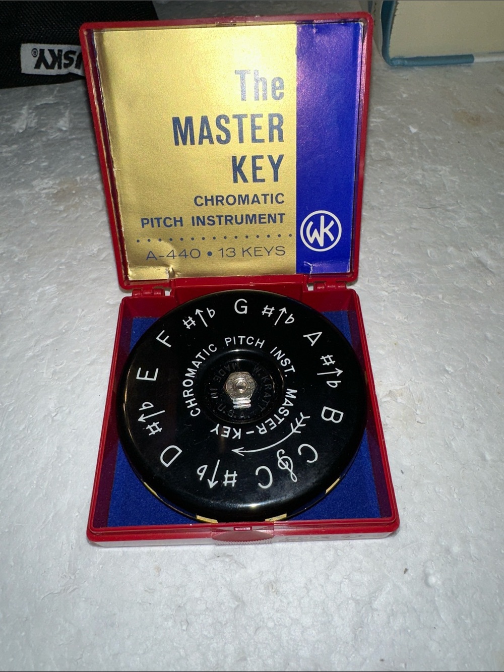 The Master Key Chromatic Pitch Instrument (A-440)